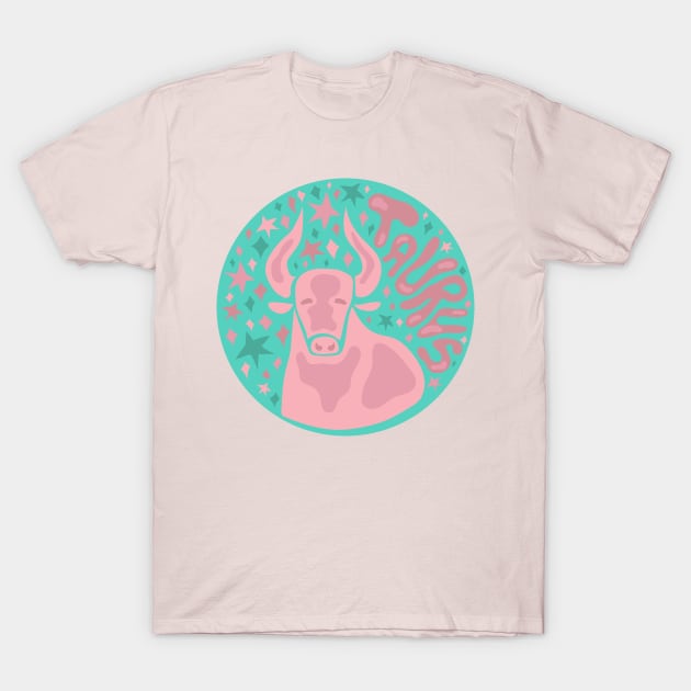 Taurus T-Shirt by Doodle by Meg